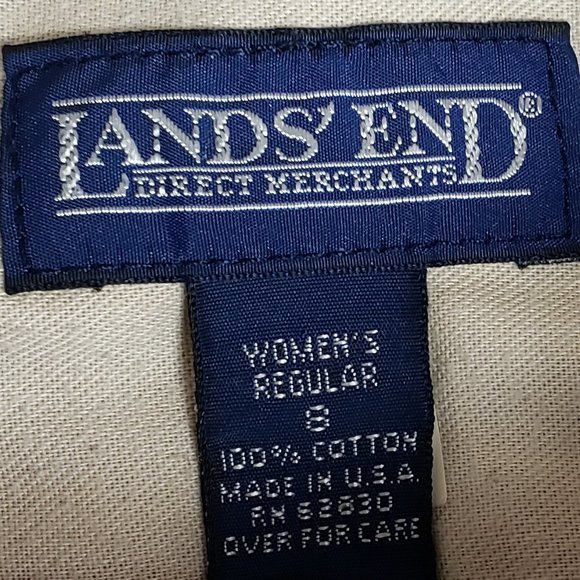 🍁Original Land's End Brown colored 100% cotton jean. - Picture 5 of 7